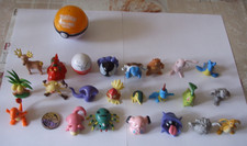 Pokemon Figuren (Tomy, Nintendo) - 23 Stück + Plastik Pokeball+ Pokemon Münze