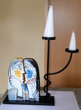 Kerzenständer aus der Serie "Artis Orbis Homage /Goebel Collec. to Pablo Picasso