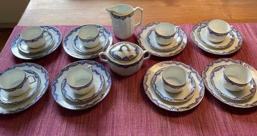 Zartes jugendstil geschirr - zartes, geschirr,