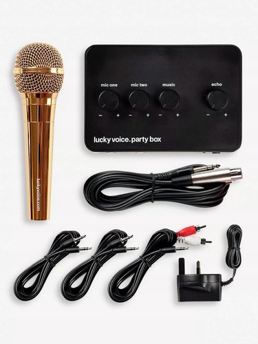 Lucky voice gold mic - lucky,