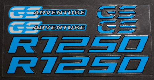 Aufkleber set für bmw r1250gs - set,