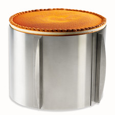 Smart-Planet Tortenring verstellbar - 15cm hoch - Backring aus Edelstahl 
