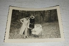 Altes vintage foto - foto, kinderwagen