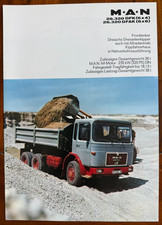 Prospekt MAN Lkw Typ 26.320 DFK, 26.320 DFAK Frontlenker 3-Achs-Kipper brochure