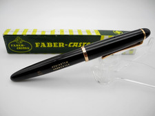Faber-Castell Füller 554 Füllhalter 14 K Gold Feder OB mit Werbung NOS in OVP