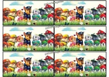 Tortenaufleger-Tortenband-Paw Patrol-Bordüre-Dekorpapier-Geburtstag-Party