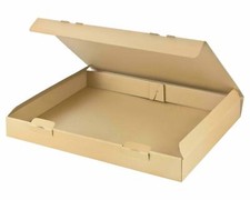 Faltkarton Versandkarton Verpackung 430x310x45mm für Din A3 braun