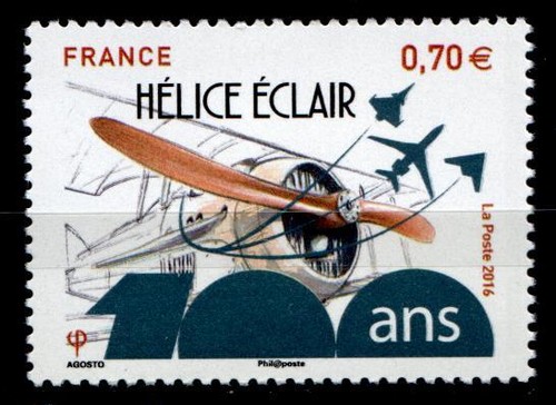 100J.Eclair-Propeller.Flugzeug