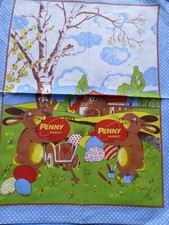 2-er Pack Osterdecke Geschirrtuch Ostern Baumwolle 70 X60 cm Ostermotiv waschbar