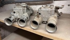 Weber Doppelvergaser 40 DCOE 24 BMW E10 2002 Ansaugbrücken 02