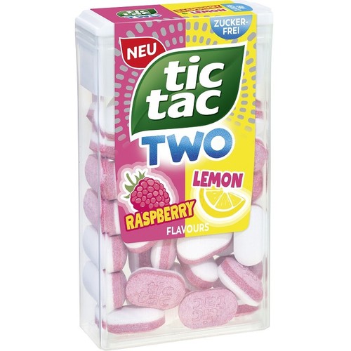 Tic tac two - tic, raspberry