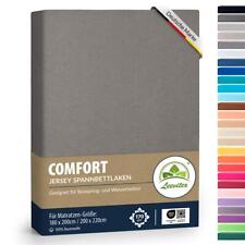 Premium Boxspringbett & Wasserbett Spannbettlaken 180x200cm - 200x220 cm 100% BW