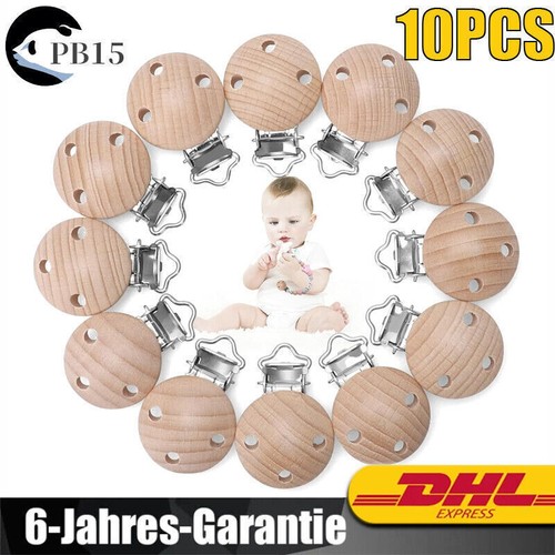 Schnullerclip holz baby - schnullerclip,