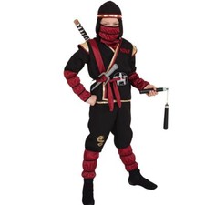 Ninja Kostüm Rote Schlange