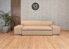 Echtleder 3er Sofa London 238