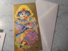 antike Künstler Weihnachtskarten, mit Umschlag, neu