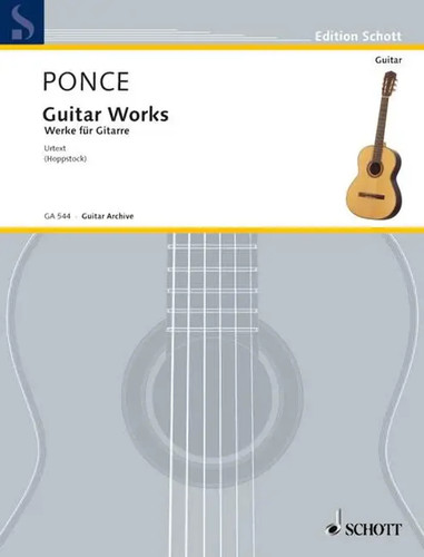 Werke für gitarre - gitarre, |