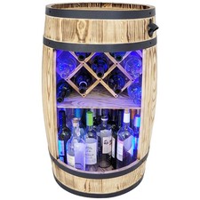 Hausbar mit farbigem LED-Licht