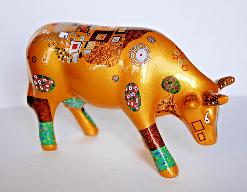 Klimt cow parade kuh - klimt,