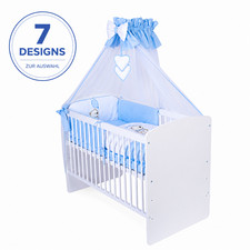 Babybett 120x60 komplettset - komplettset, 10