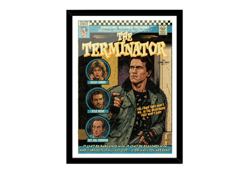 Terminator vintage comic - vintage,
