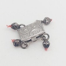 Schmuckschließe 835 silber - 835, 2