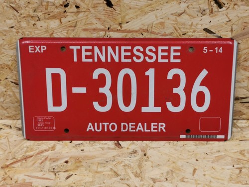 Nummernschild usa tennessee - nummernschild,