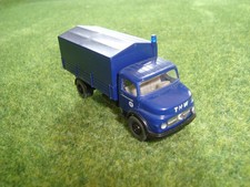 Wiking MB Kurzhauber LKW „THW“ im 1:87 Nr. 696/1