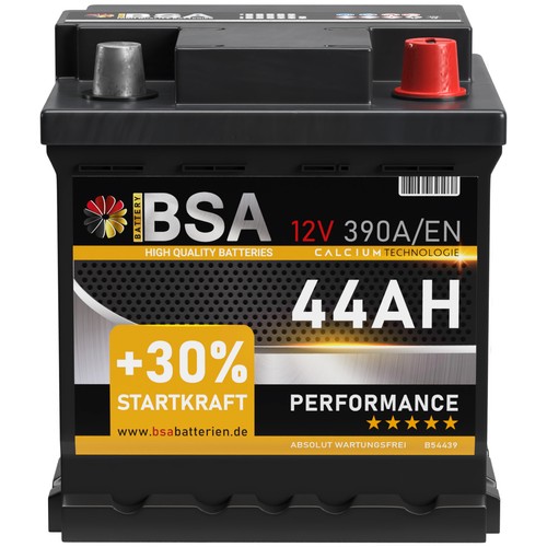 Bsa autobatterie 12v 44ah - autobatterie,