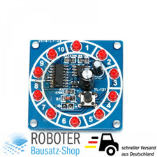 Bausatz LED Mini-Roulette CD4017 NE555 Löten lernen Löttechnik DIY-Elektronik