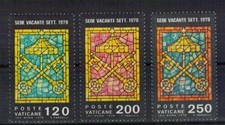 Vatikan: Nr. 729-731 ** postfrisch / Johannes Paul I. Sede Vacante 1978
