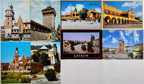 Postkarten lot krakow - x,
