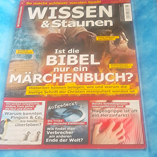 Zeitschrift wissen staunen - &,