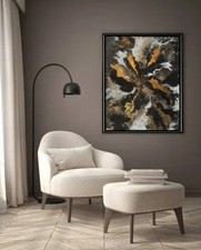 luxuriöse abstrakt Leinwand