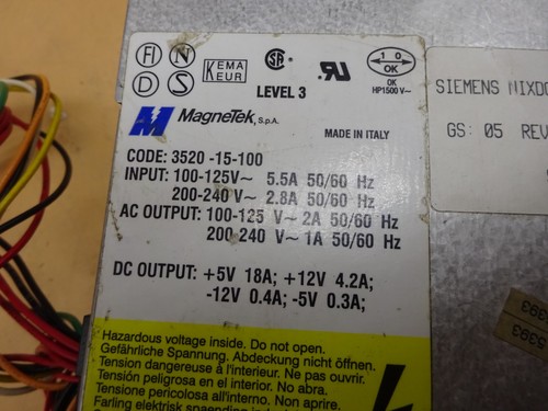 Magnetek 3520 100 - magnetek, 3520-15-100*#nt4900