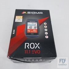 SIGMA ROX 11.1 ROX 11.1 EVO EVO Black | GPS Fahrradcomputer mit 150 Funktionen |