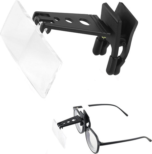 Aufstecklupe für brille - aufstecklupe,