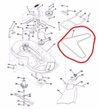 Cutter Deck Antriebsriemen passt Jonsered LR10 LR11 LR12 einige LR13 532131264 Mäher