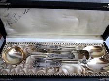 Rar jugendstil dessert besteck - jugendstil,