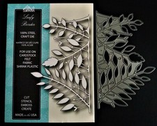 Memory Box * Bordüre *Leafy Border * Scrapbooking*Stanze*Craft Die*NEUwertig _ 2