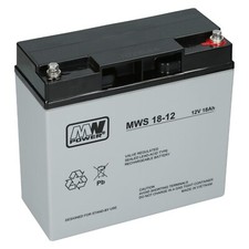 Akku 12v 18ah blei - 12v, gel