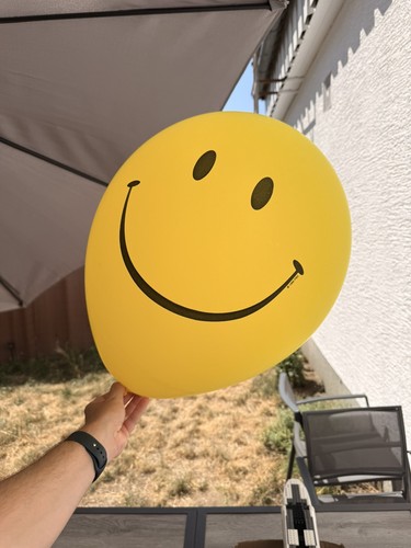 Qualatex smiley balloon - 16“,