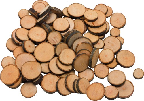 Astscheiben aus holz - holz, zum