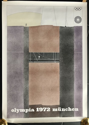 Original plakat olympia - olympia, 1972
