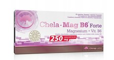 OLIMP CHELA-MAG B6 FORTE 60 Kapseln MINERALIEN MAGNESIUM VITAMIN B6 GESUNDHEIT S