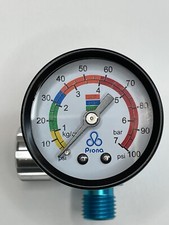 Manometer Air Regulator LACKIERPISTOLEN  RP u. HVLP Glas Devilbiss, SATA, Optima