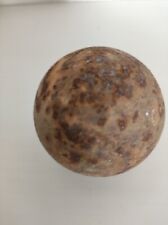 Kanonenkugel, Eisenkugel, ca. 900 Gramm, ca. 6 bis 6,5 cm, Magnetisch, 