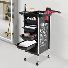 6 Lagen Barberpub Friseurwagen Kosmetikwagen Salonwagen Arbeitswagen Rollwagen