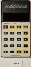 1449 Taschenrechner ARISTO M16 "A. GENTIL"
