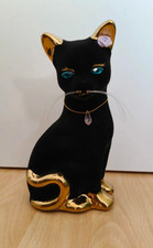 Schwarz/Goldene Katze